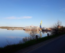 Городецкая плавучая гостиница Берегиня