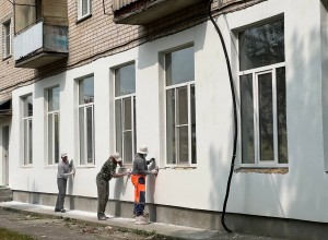 Ремонт центральной библиотеки в Городце