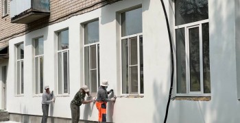 Ремонт центральной библиотеки в Городце