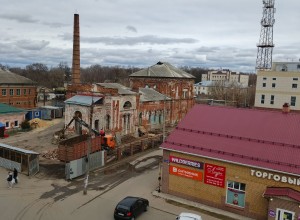Началось восстановление Церкви Сошествия святого Духа в Городце