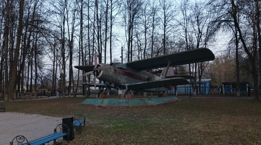 Ремонт в центральном парке Городца