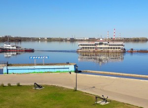 Городецкая плавучая гостиница Берегиня
