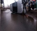 ДТП с опрокидыванием автомобиля