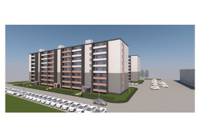 3-к квартира в новом строящемся доме